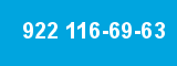 922 116-69-63 922 116-69-63